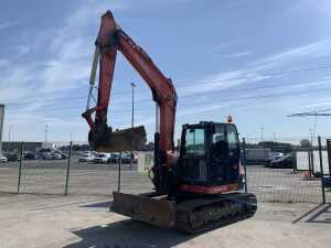 2017 Kubota KX080-4 Zero Tail 8T Excavator c/w 2 x Buckets - 2