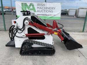 2026 Cartiwell CW-460 Tracked Skidsteer Loader c/w Bucket - 4