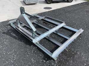 2.4M Heavy Duty Reversible Galvanised Land Leveller - 2