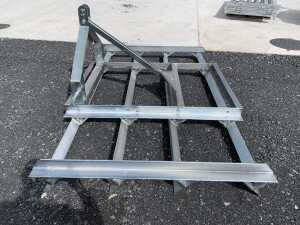 2.4M Heavy Duty Reversible Galvanised Land Leveller - 3