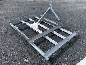 2.4M Heavy Duty Reversible Galvanised Land Leveller - 6