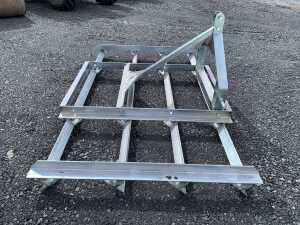 2.4M Heavy Duty Reversible Galvanised Land Leveller - 7