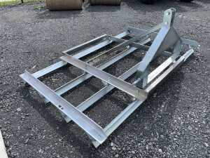 2.4M Heavy Duty Reversible Galvanised Land Leveller - 8